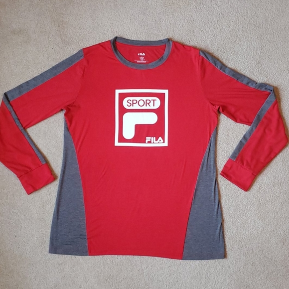 Fila sport long sleeve shirt size Large - Picture 7 of 7